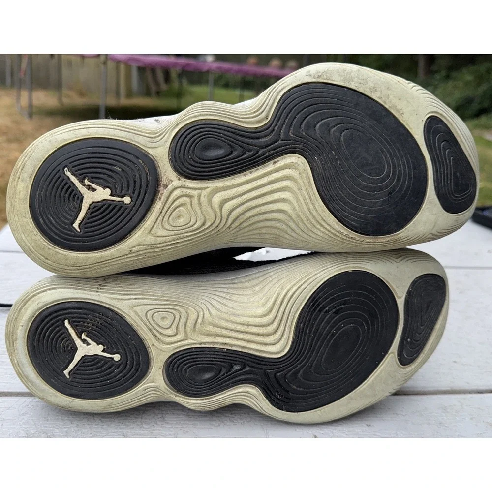 Air Jordan Super Fly 2017 TB Black White Size 11 Men's NBA Basketball Shoes